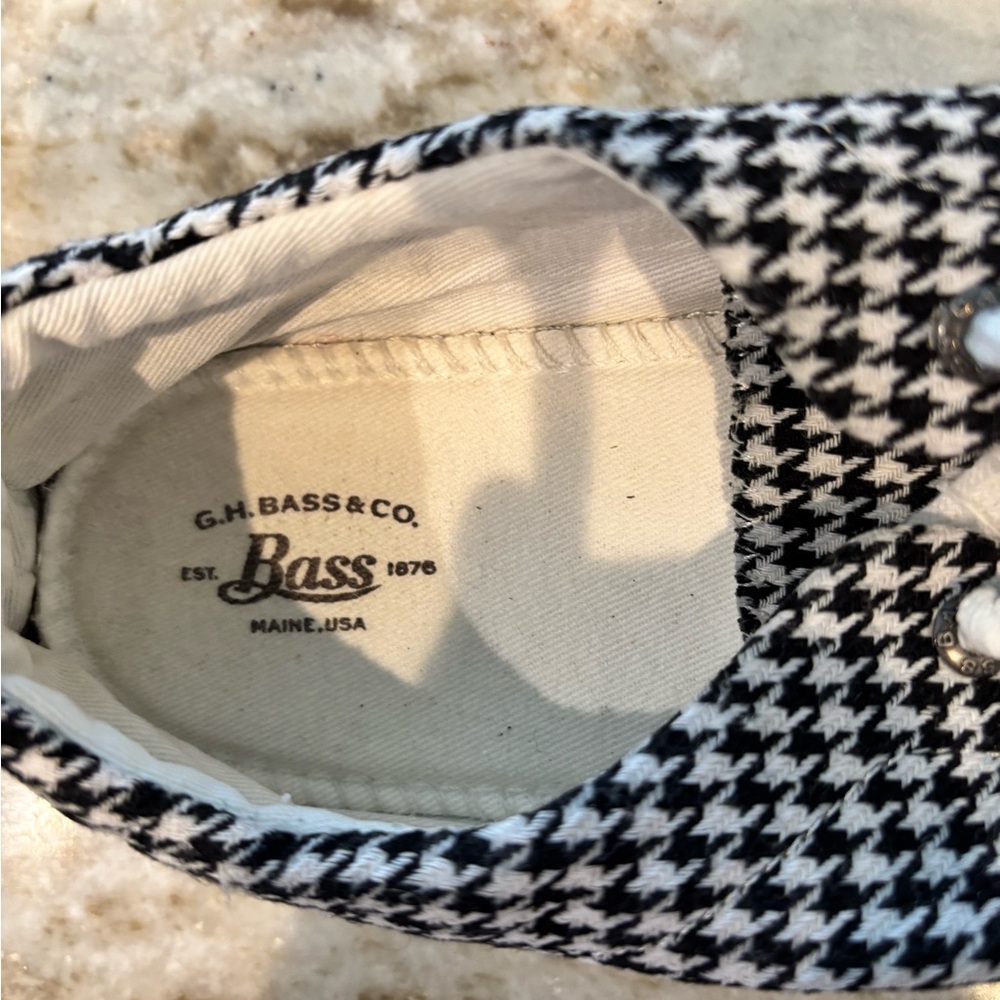 G.H. Bass & Co. Houndstooth Sneakers